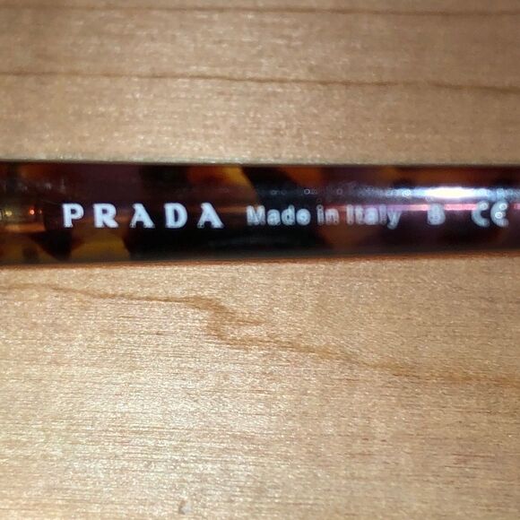 Authentic Prada VPR03Q PDN-1O1 Violet Havana 54mm Glasses Frames Italy RX-able 4 - Picture 8 of 8